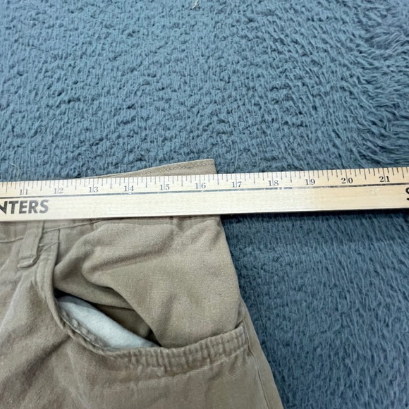 Union Line FR Men's Tan Relaxed Fit Work Pants FR Rated USA Union Made - Picture 5 of 15